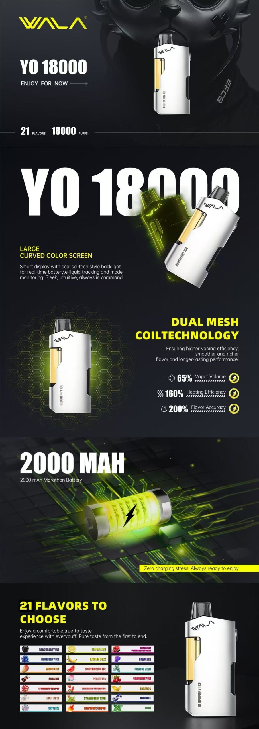 WALA YO 18000 product details
